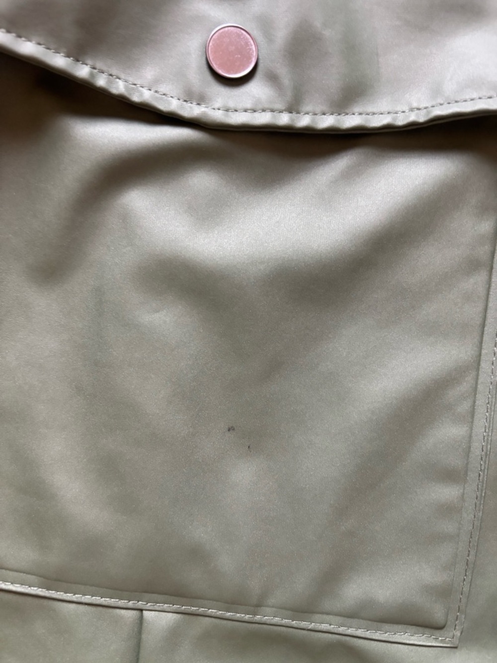 Rains Curve Waterproof Belted Jacket - Picture 16 of 16